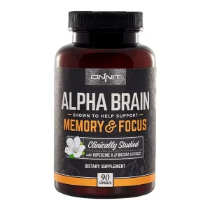 Brain Health Supplement Capsules - Supports Memory