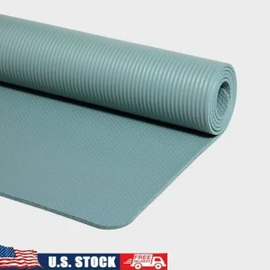 Yoga Mat 6mm High Tack Grip Nitrile Rubber Lightweight