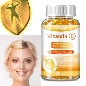 Vitamin E Capsules 450mg - Anti-aging, Support