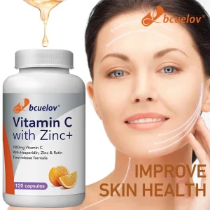 Vitamin C & Zinc Supplement, Excellent Source of Key
